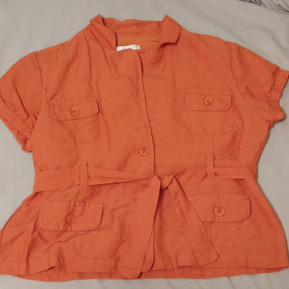 Orange Sherry Taylor Shirt